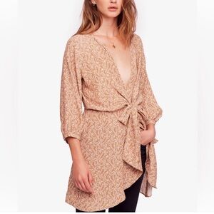 Free People Clara Tunic/Wrap Top